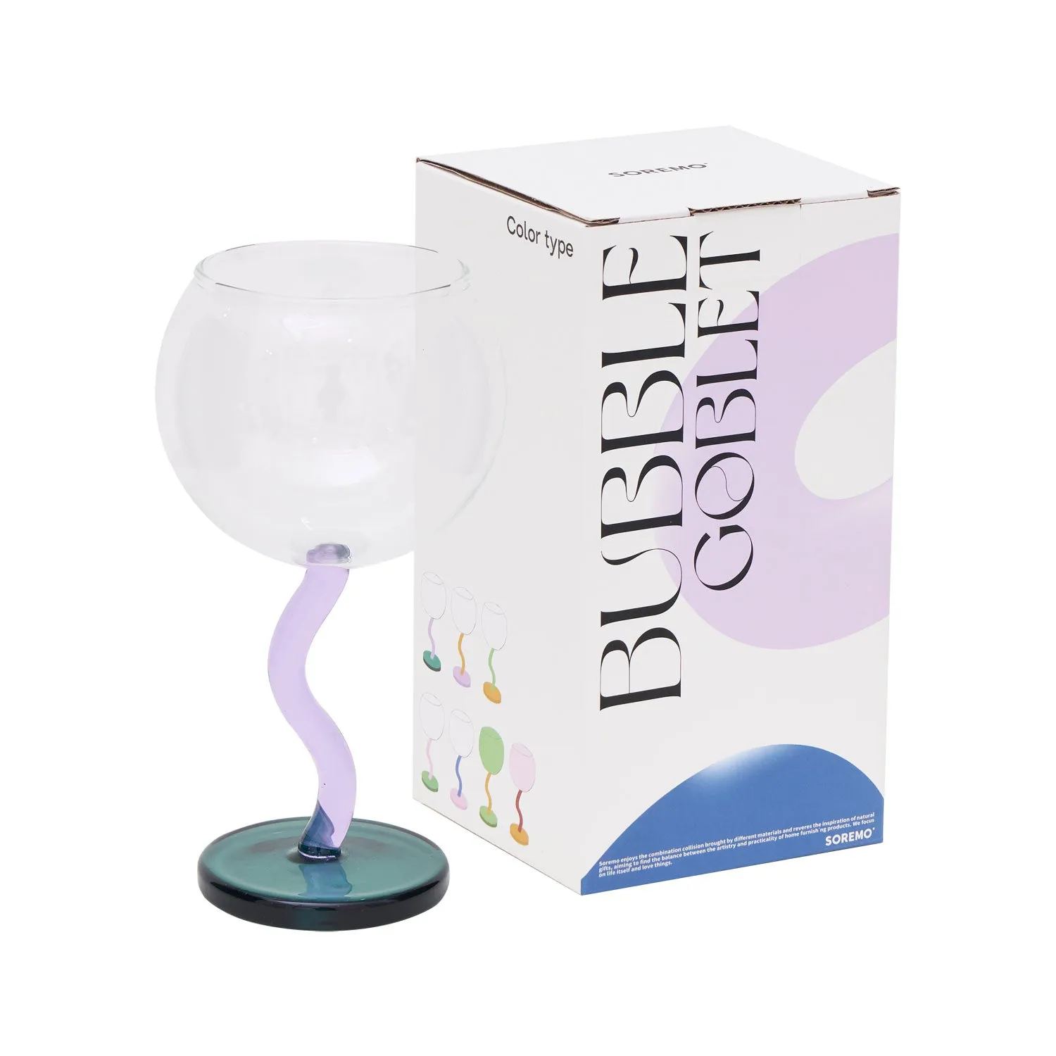 Bubble Wine Glass