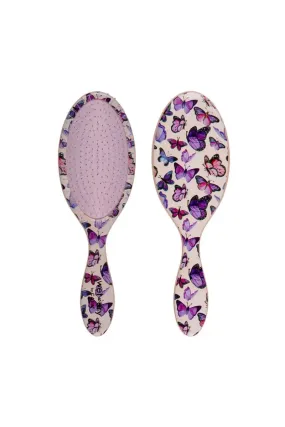 CALA Wet-N-Dry Detangling Hair Brush - Butterflies