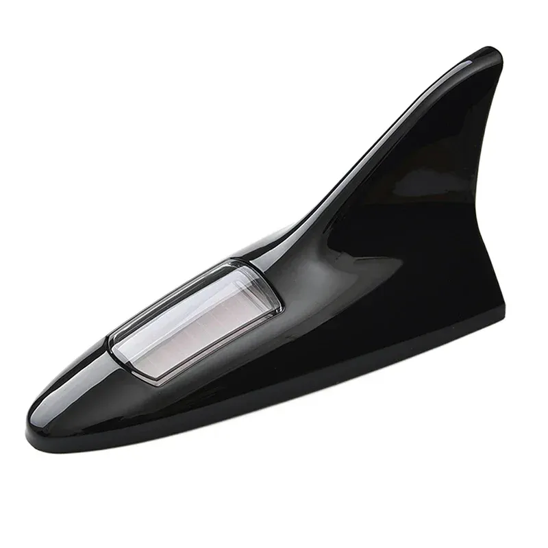 Car Shark Fin Antenna with Solar Energy LED Light