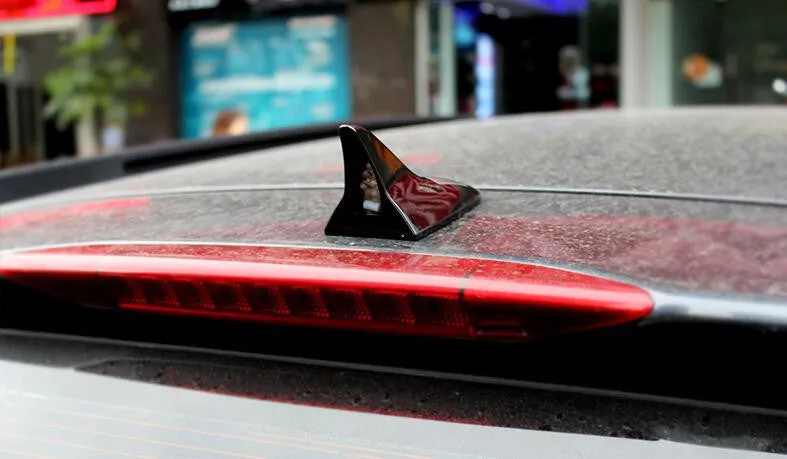 Car Shark Fin Antenna with Solar Energy LED Light