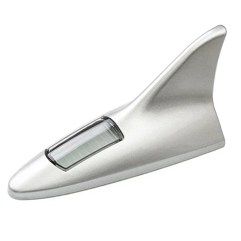 Car Shark Fin Antenna with Solar Energy LED Light