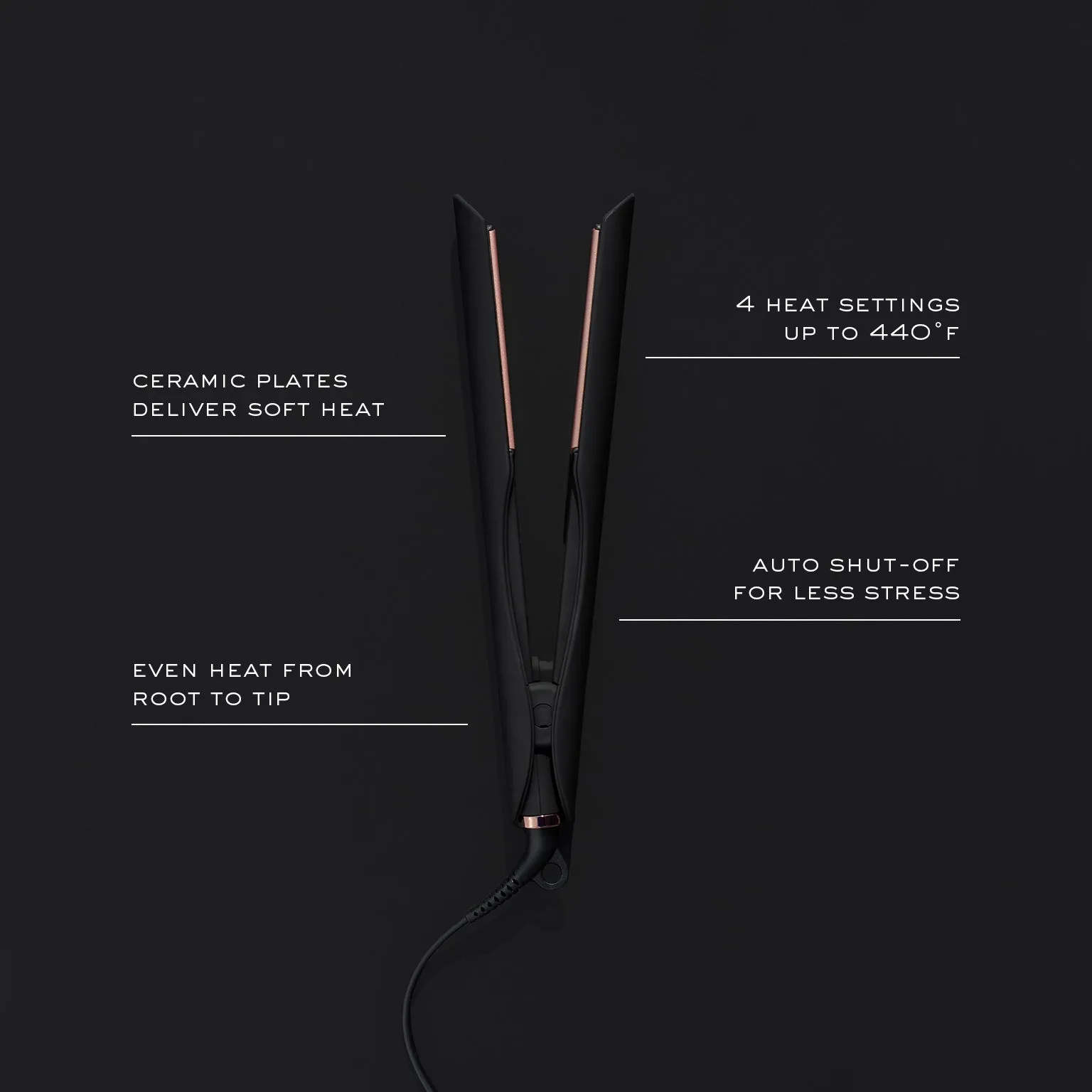 Ceramic 3-In-One Flat Iron