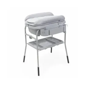 Chicco Cuddle & Bubble Comfort Baby Bathtub / Changing Station Grey Melange