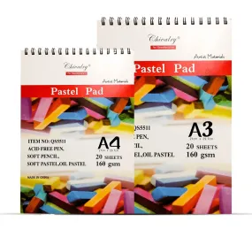 Chivalry Artist Pastel Pad For Sketch And Drawing 20 Sheets 160gsm