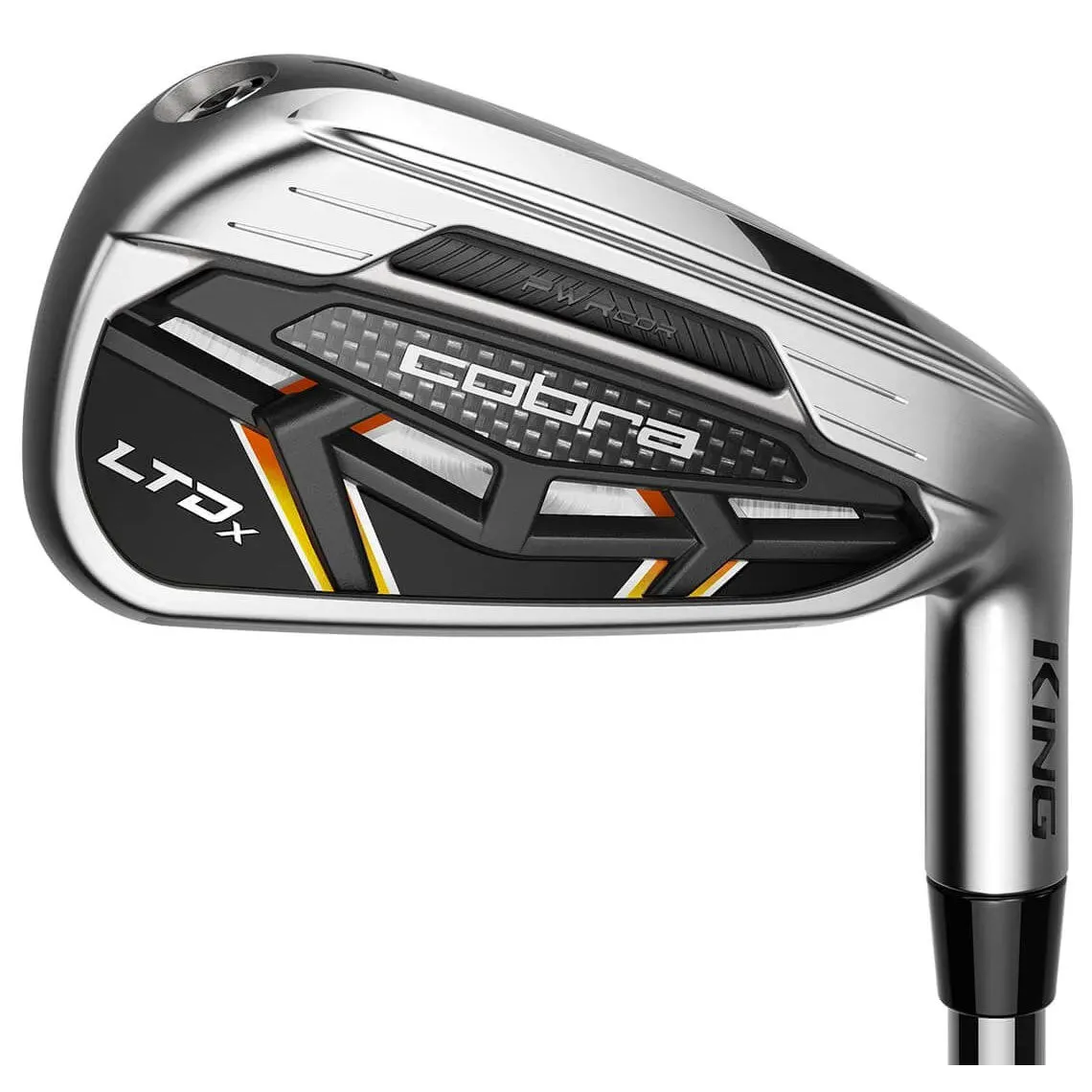 Cobra LTDx Silver-Black Steel Irons