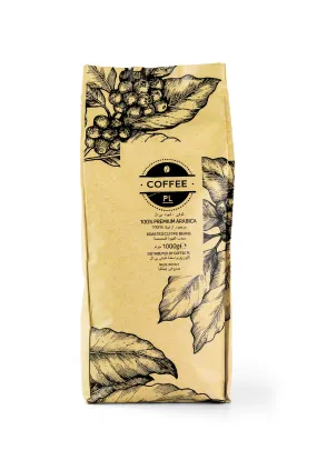 Coffee PL 100% Arabica Fresh Coffee Beans – Made in Italy (1kg)