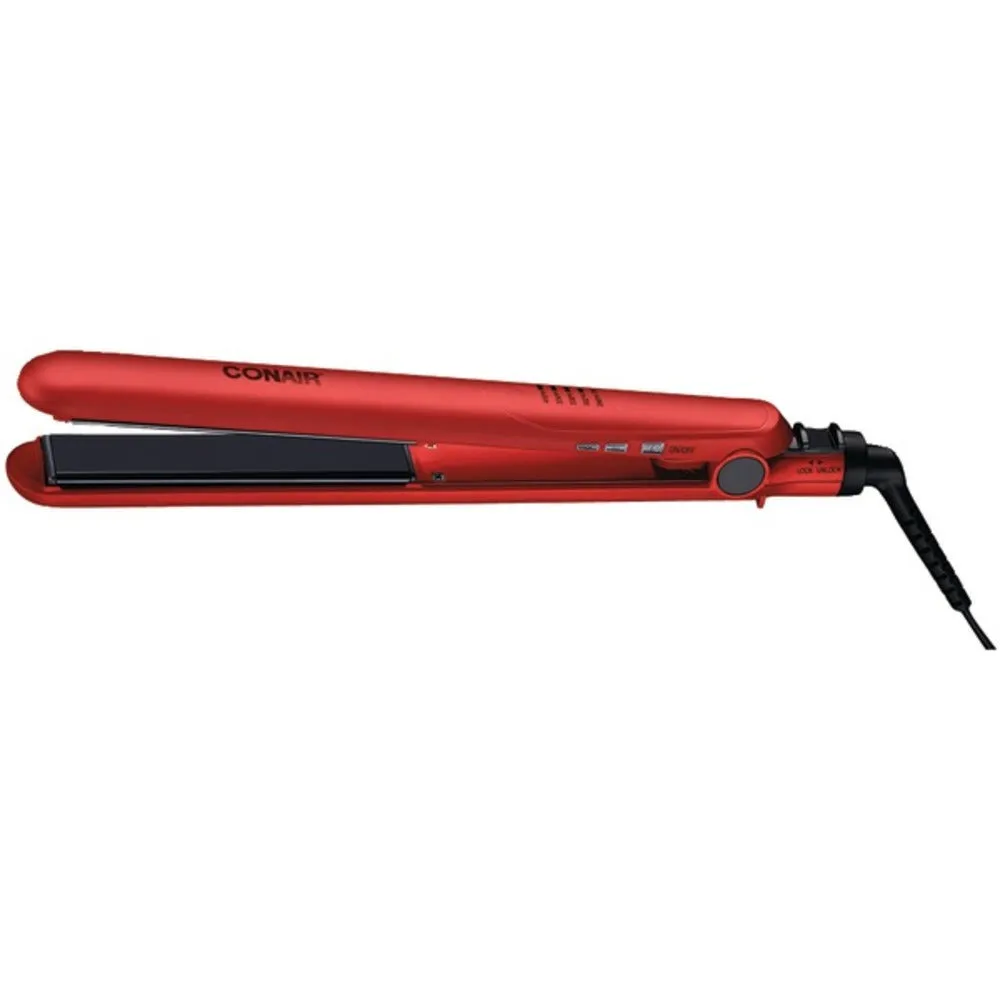 Conair CS221SN Double Ceramic Soft Matte Flat Iron (1)