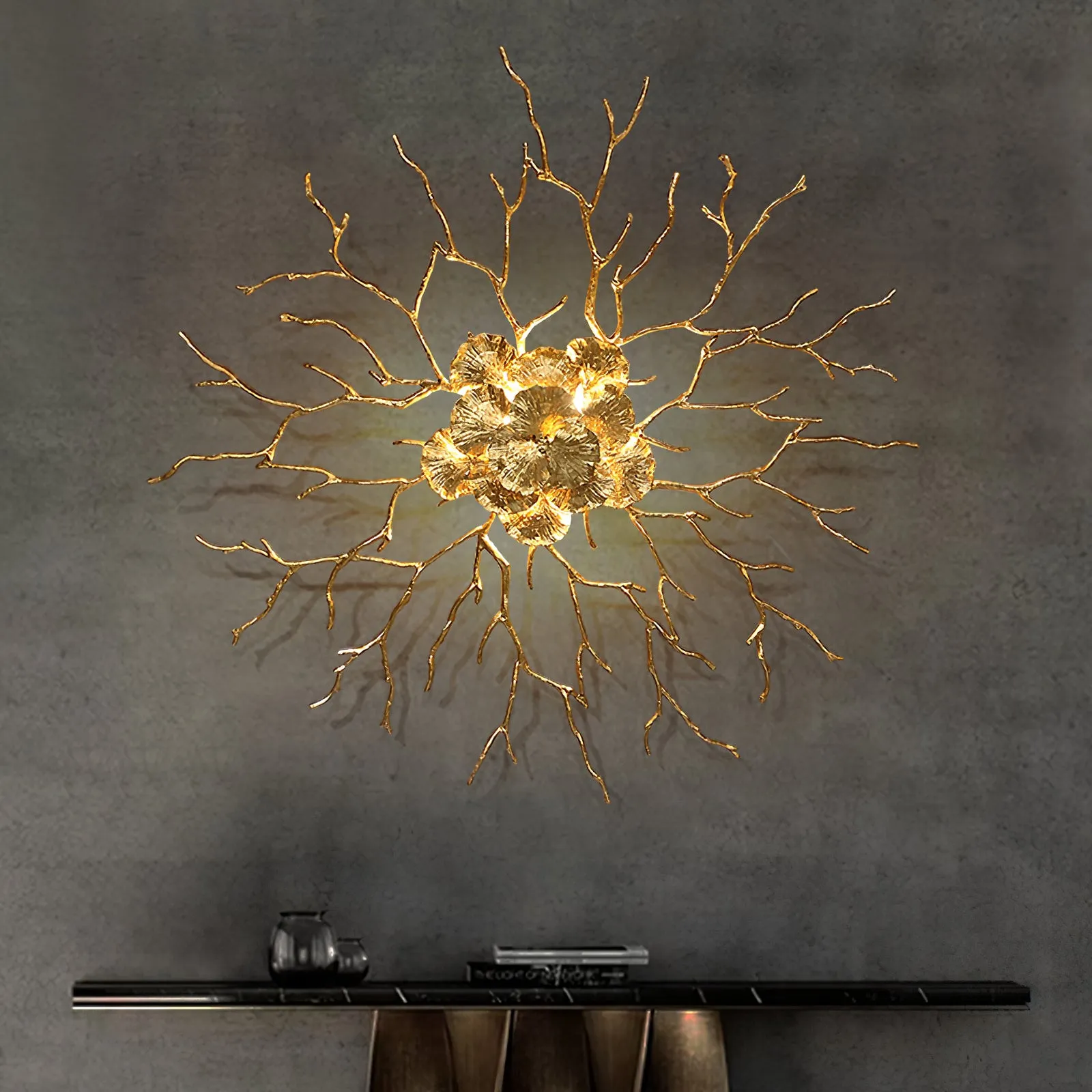 Coral Zoa Eye Wall Lamp