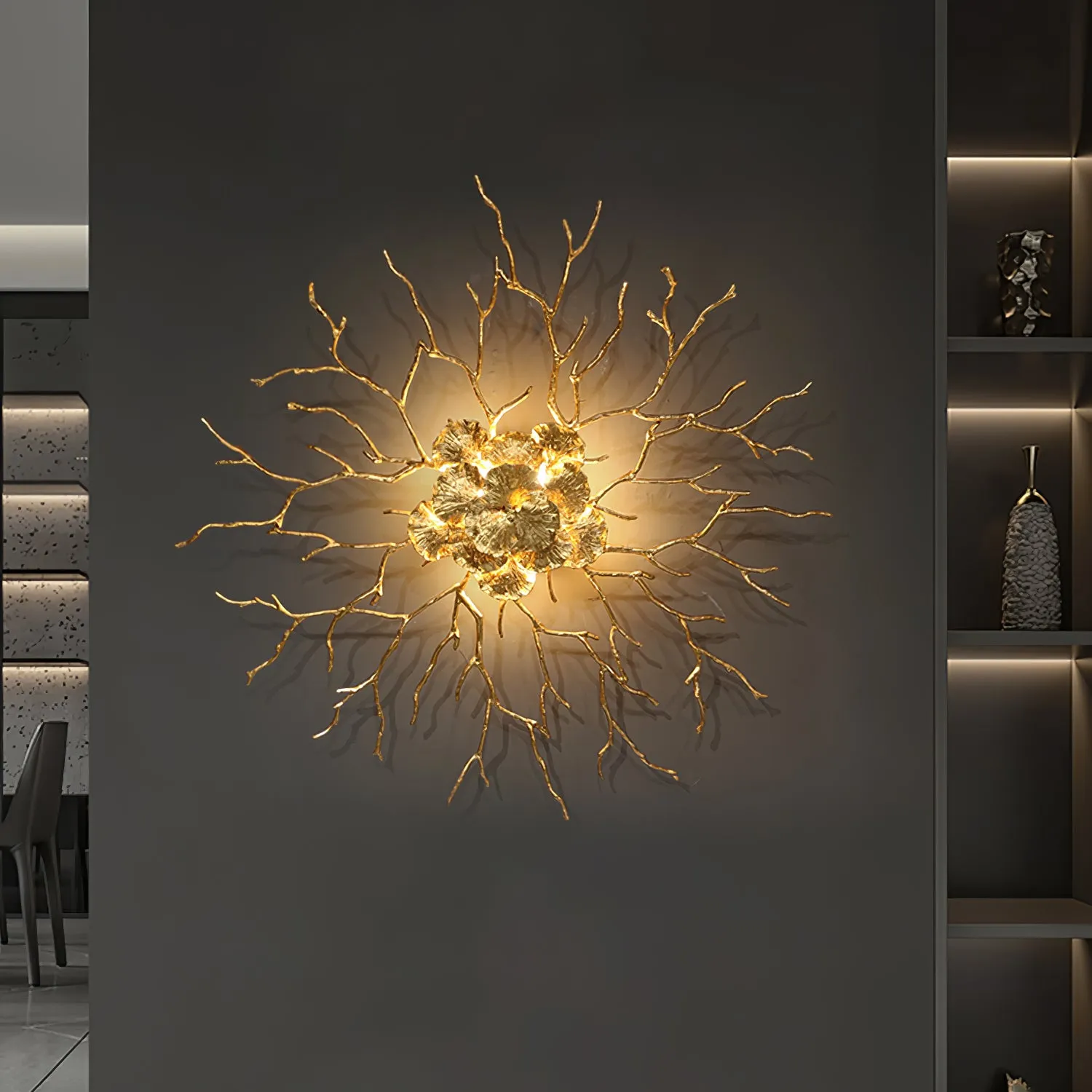 Coral Zoa Eye Wall Lamp