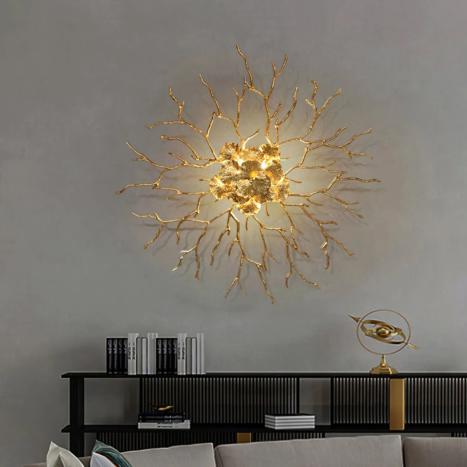 Coral Zoa Eye Wall Lamp