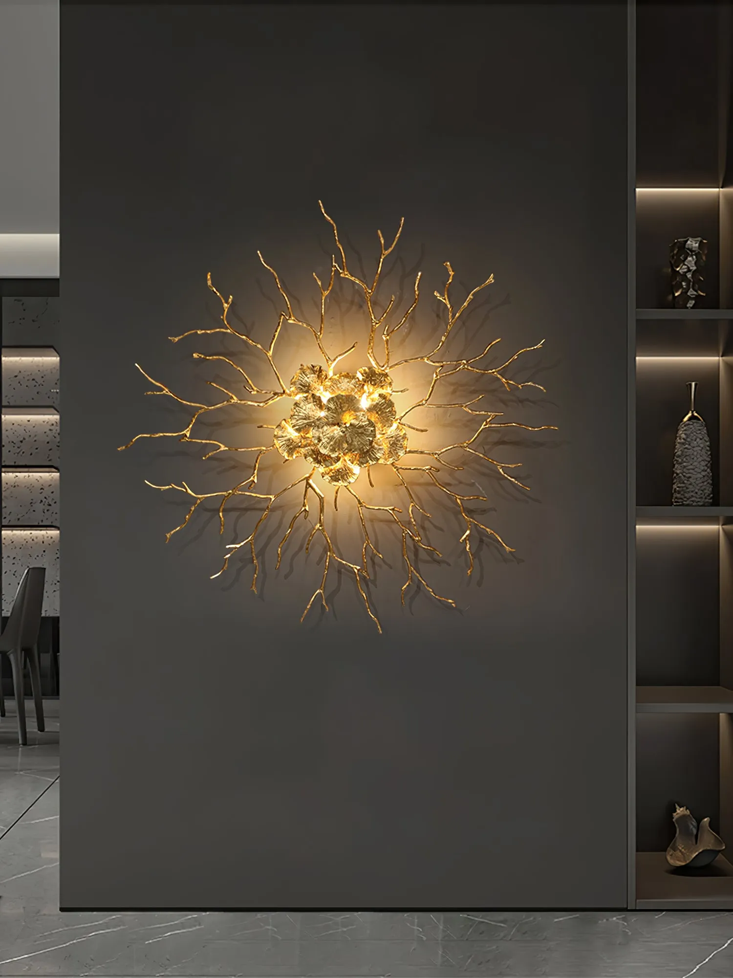 Coral Zoa Eye Wall Lamp