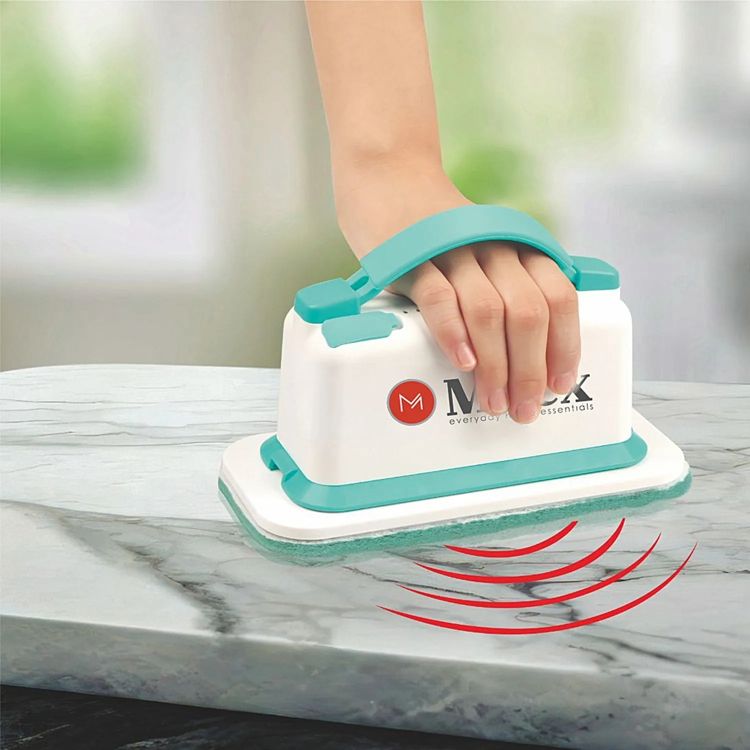 Cordless GO SCRUBBER - Uses Powerful Vibrations To Remove Dirt & Grime