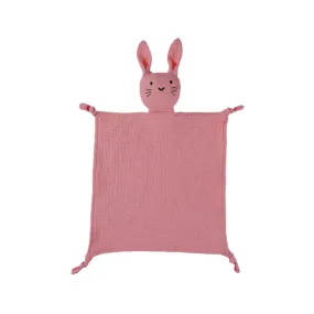 Cotton Baby Comforter Thumper The Bunny — Dusty Pink