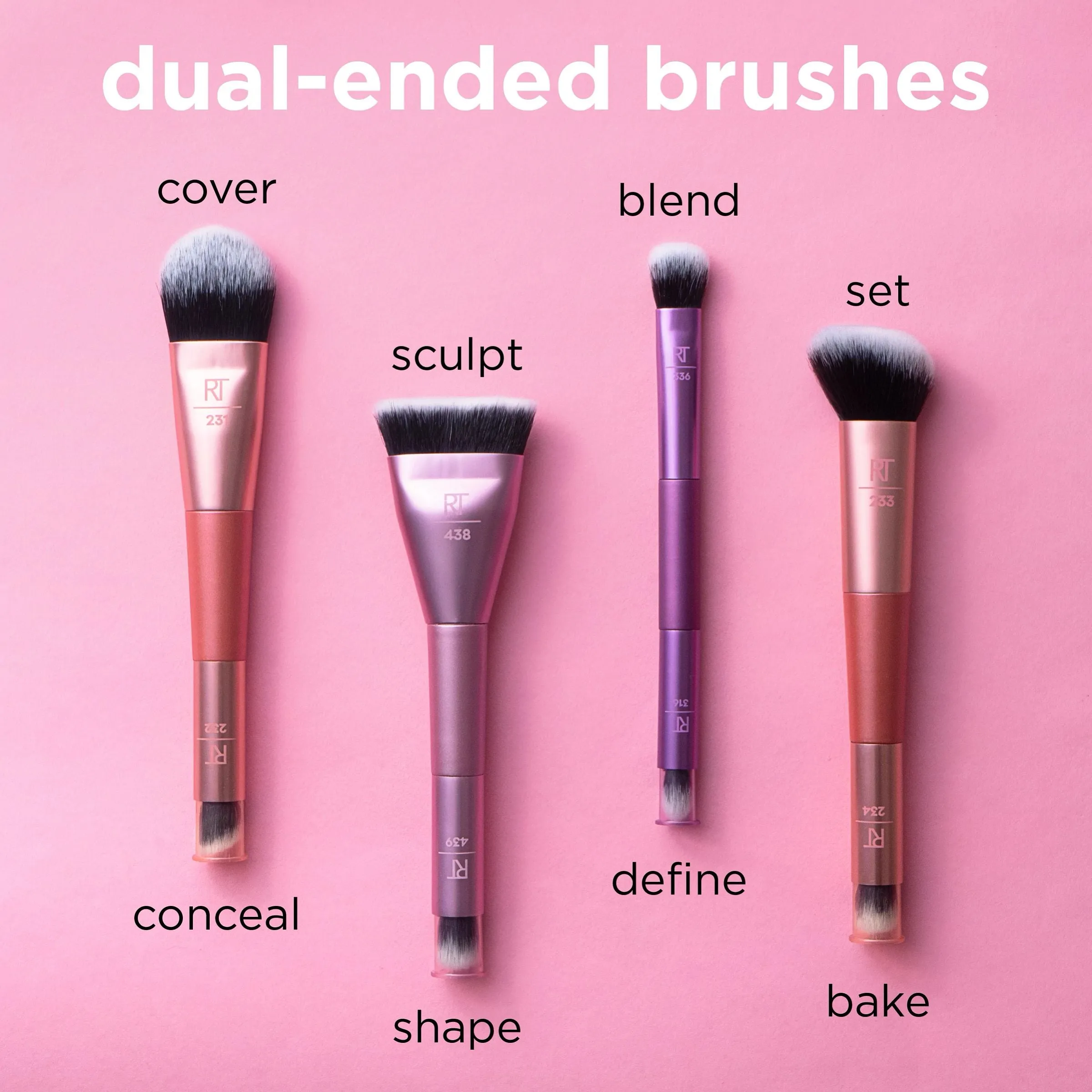 Cover And Conceal Dual Ended Makeup Brush