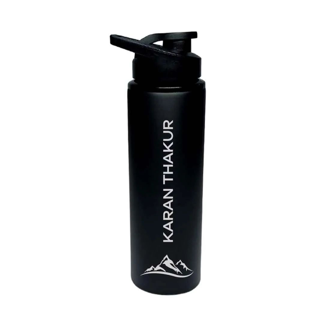 Custom Laser Engraved Water Bottles Stainless Steel for Office - Hill