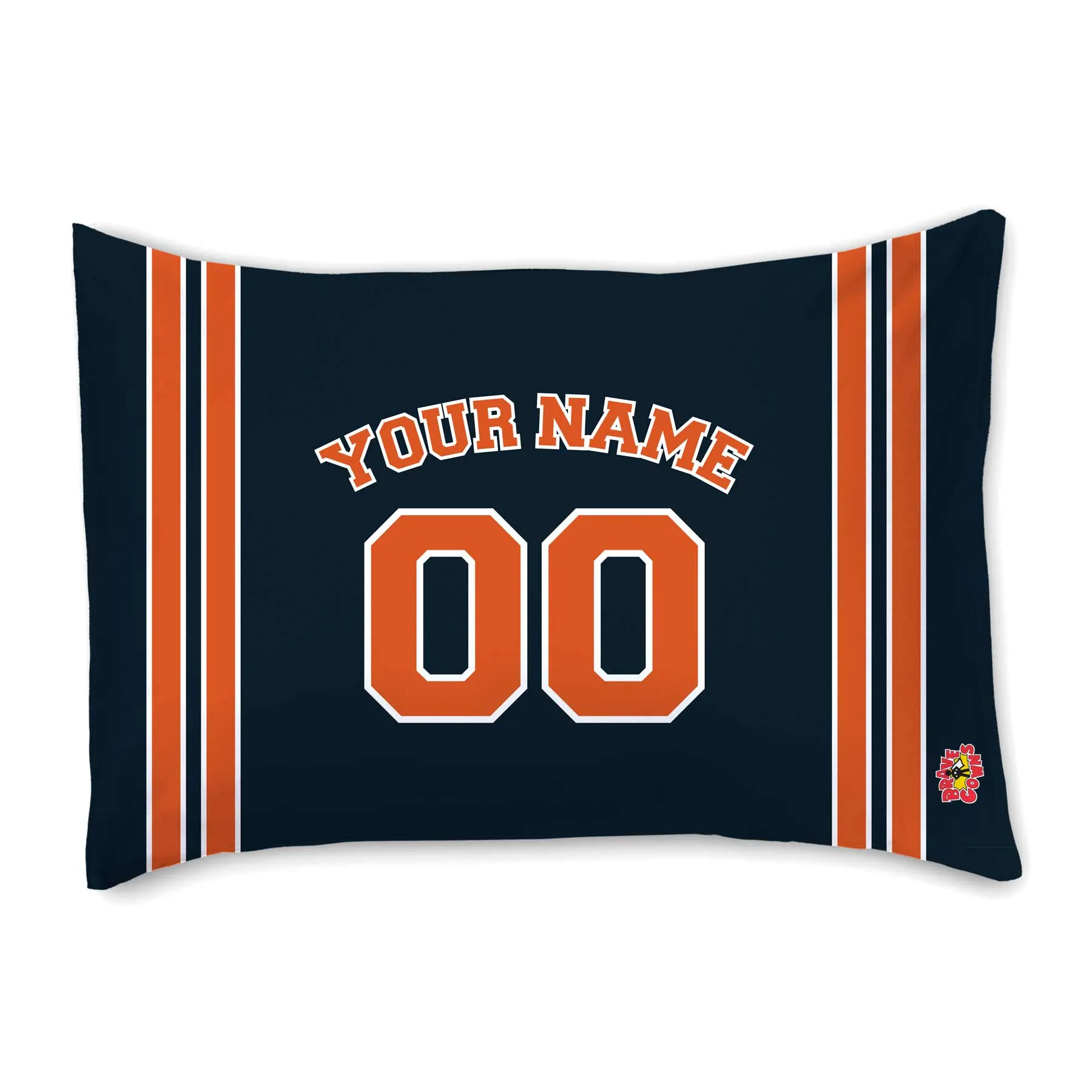 CUSTOM SPORTS NAVY & ORANGE