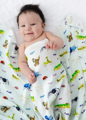 Cute as a Bug Swaddle Blanket