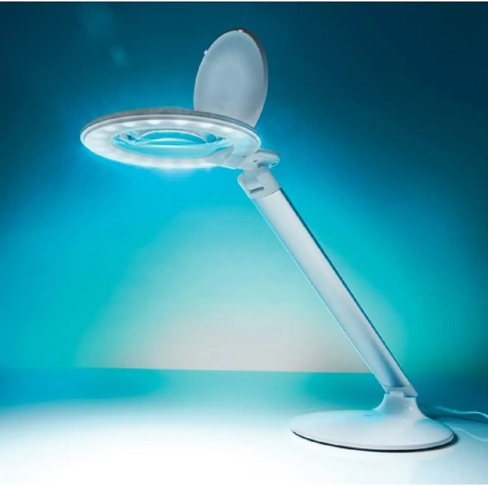 Daylight Company Halo Table Magnifying Lamp