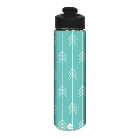 Designer Stainless Steel Water Bottle -  White Arrow