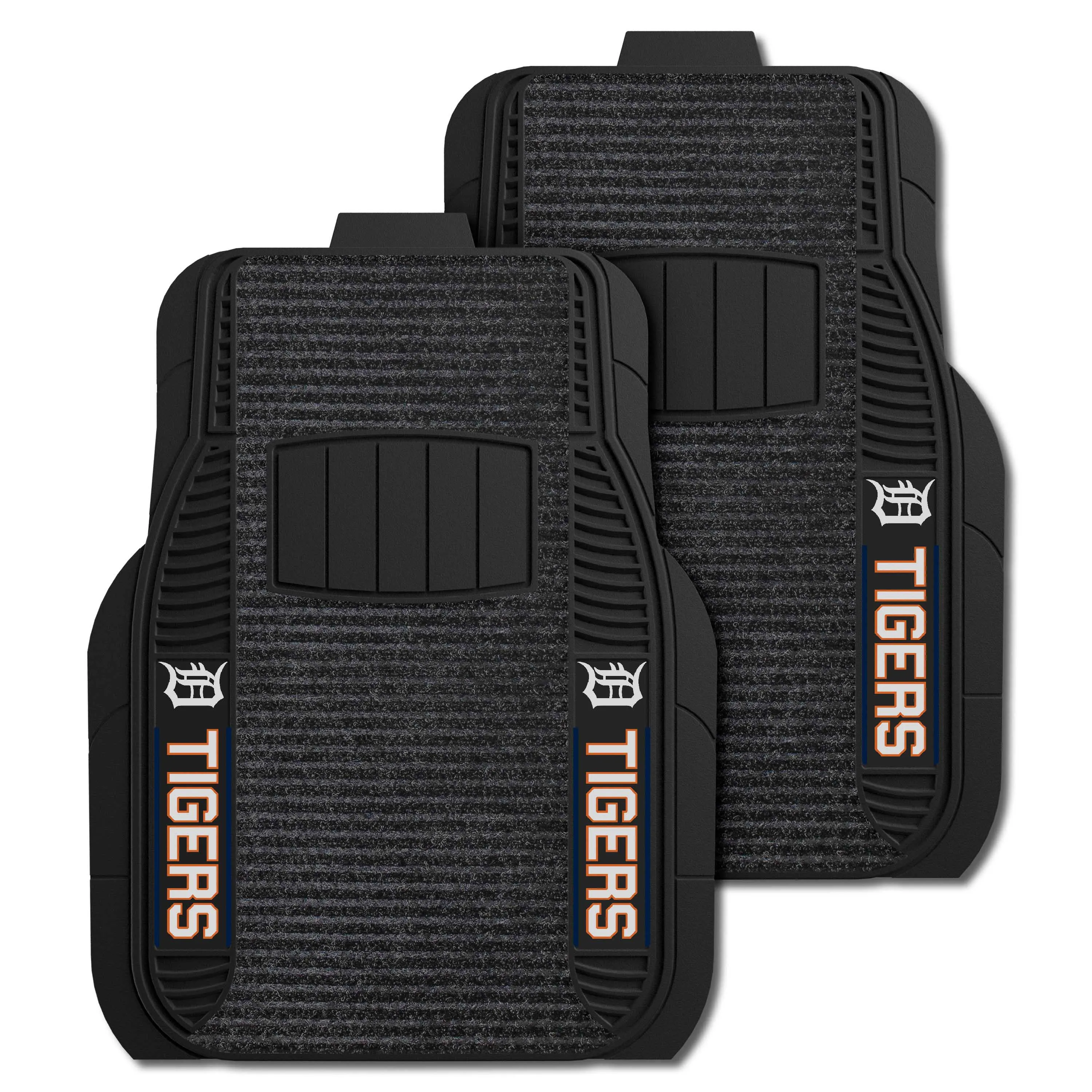 Detroit Tigers 2 Piece Deluxe Car Mat Set