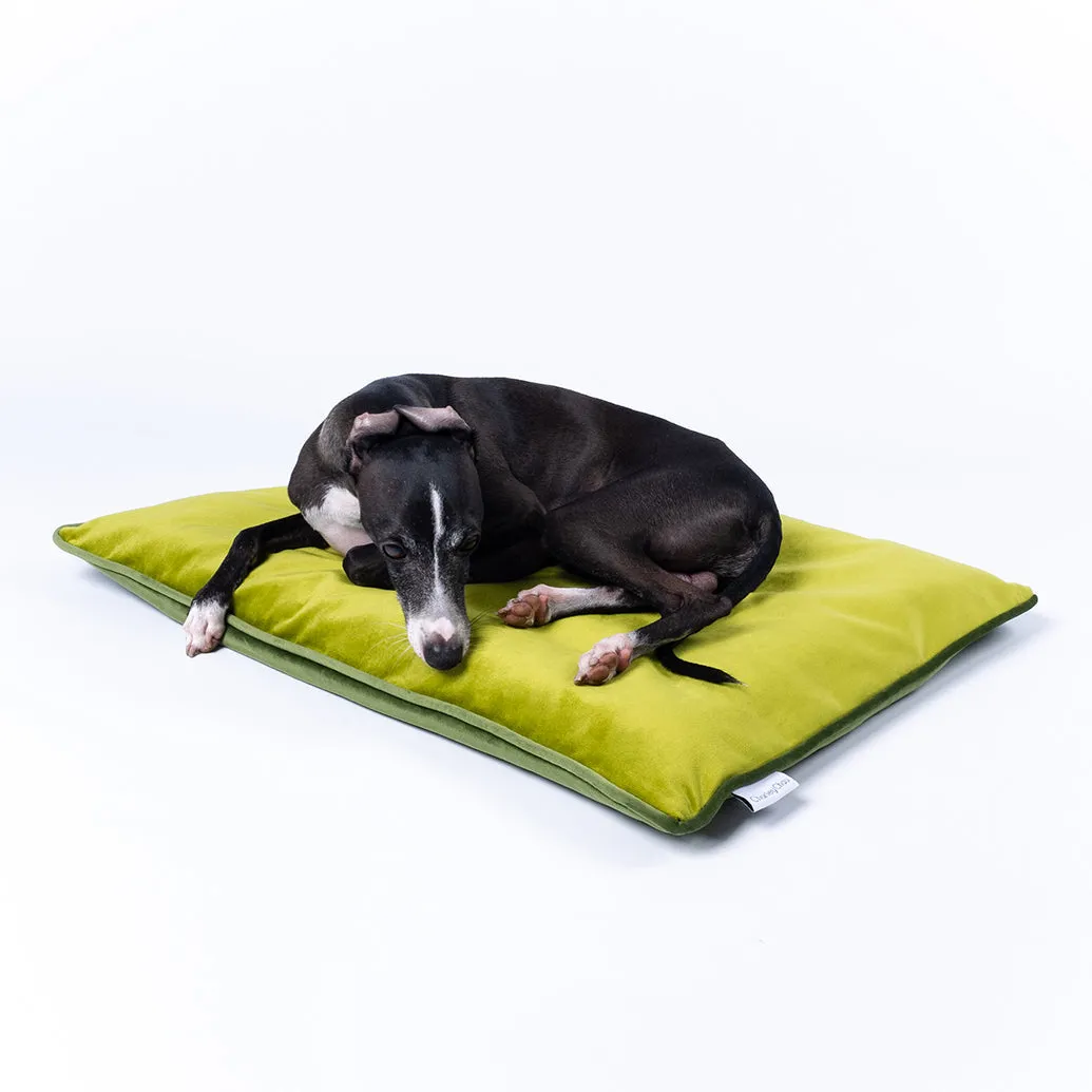 Dog Travel Pad in Velour Contrast