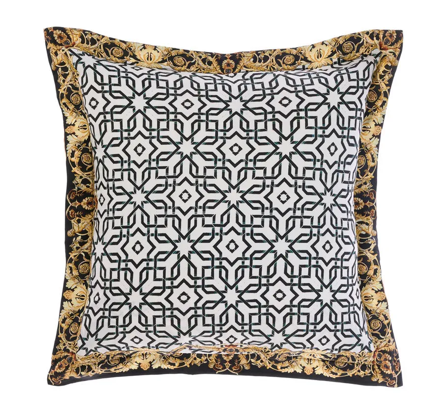 Duomo Dynasty European Pillowcase Black