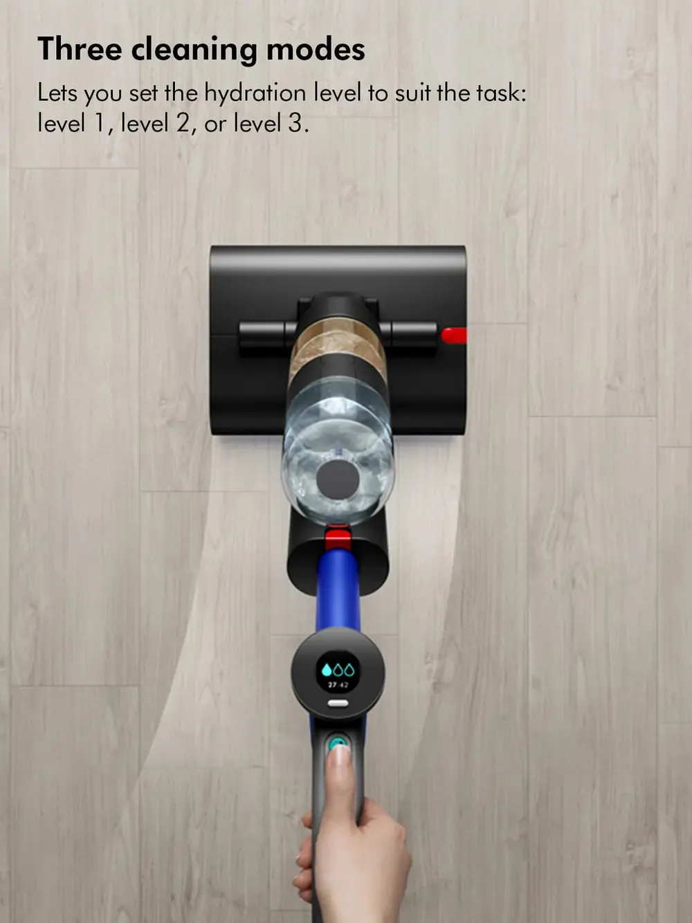 Dyson WASHG1 Wet Cleaner With Up To 35 Minutes Run Time, Black/Blue