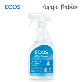 ECOS Window Cleaner Vinegar 22oz/650ml Exp: 08/26