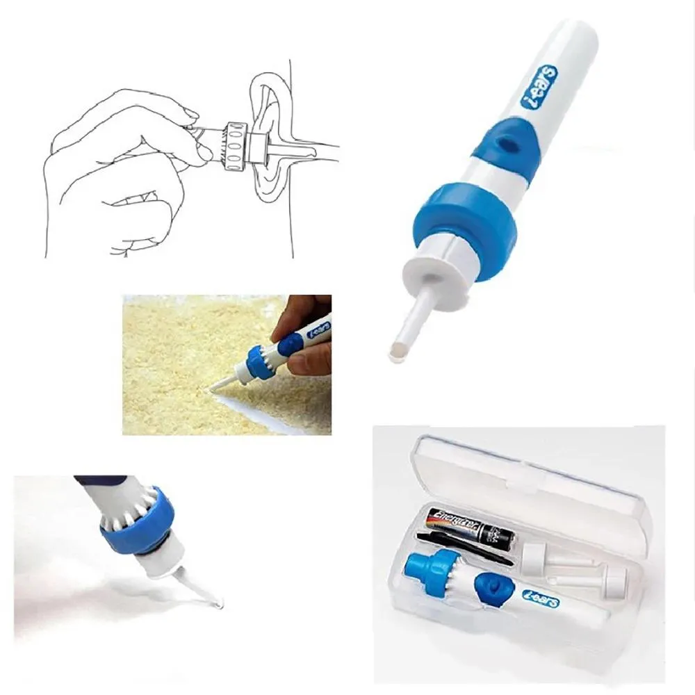 Electric Ear Cordless Safe Vibration Ear Wax Removal Device