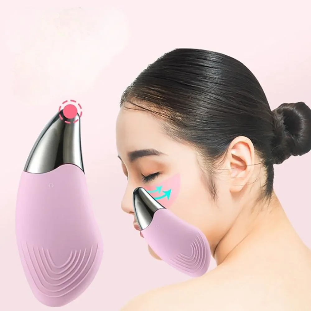 Electric Silicon Waterproof Facial Cleansing Brush and Massager - USB Rechargeable