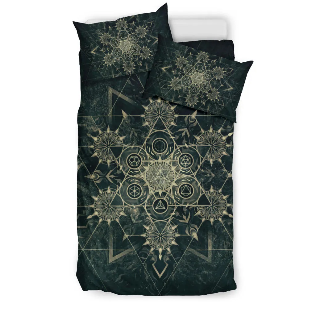 Elements of Sacred Geometry - Mystical | Bedding Set | Mandalazed