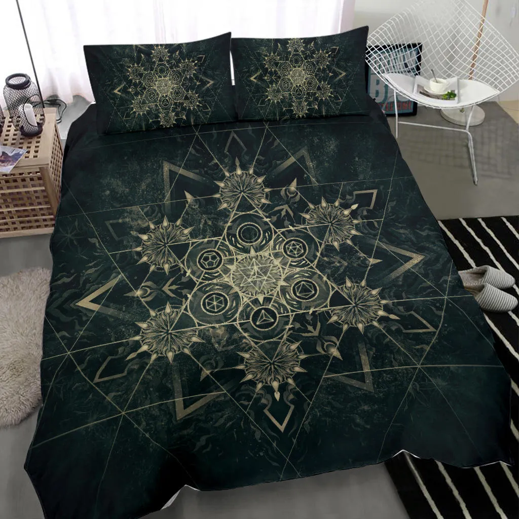 Elements of Sacred Geometry - Mystical | Bedding Set | Mandalazed