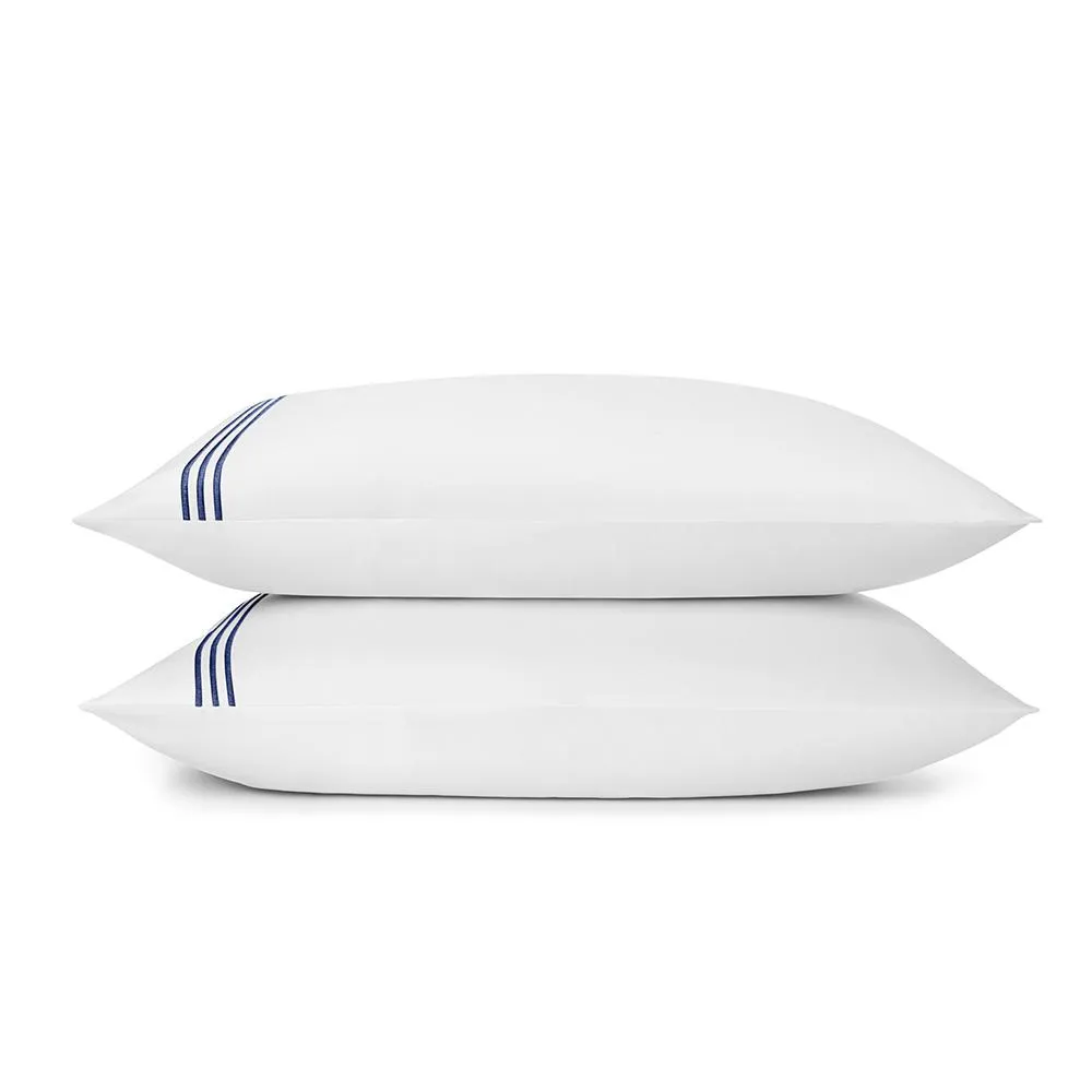 Embroidered Sateen Pillowcase Set (Centium Satin)