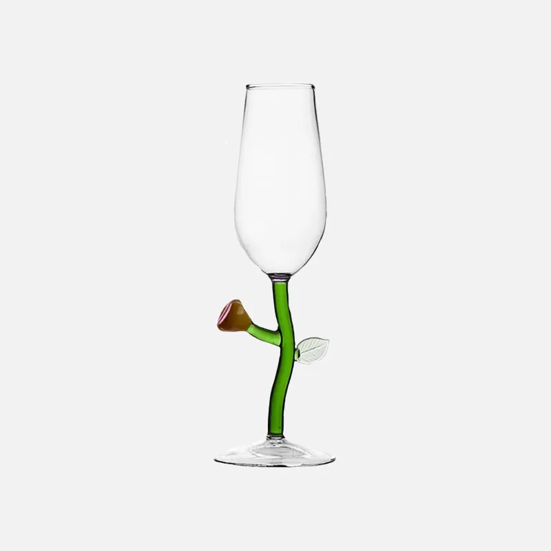 Enchanted Garden 2pc Wine Glass Set