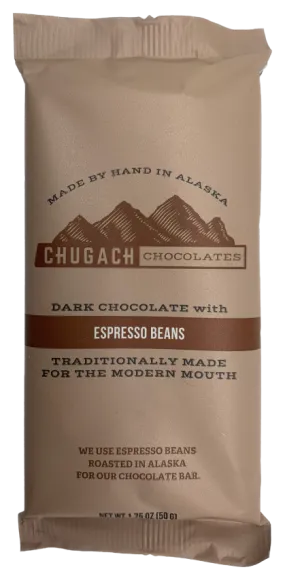 Espresso Beans Dark Chocolate Alaska Bar