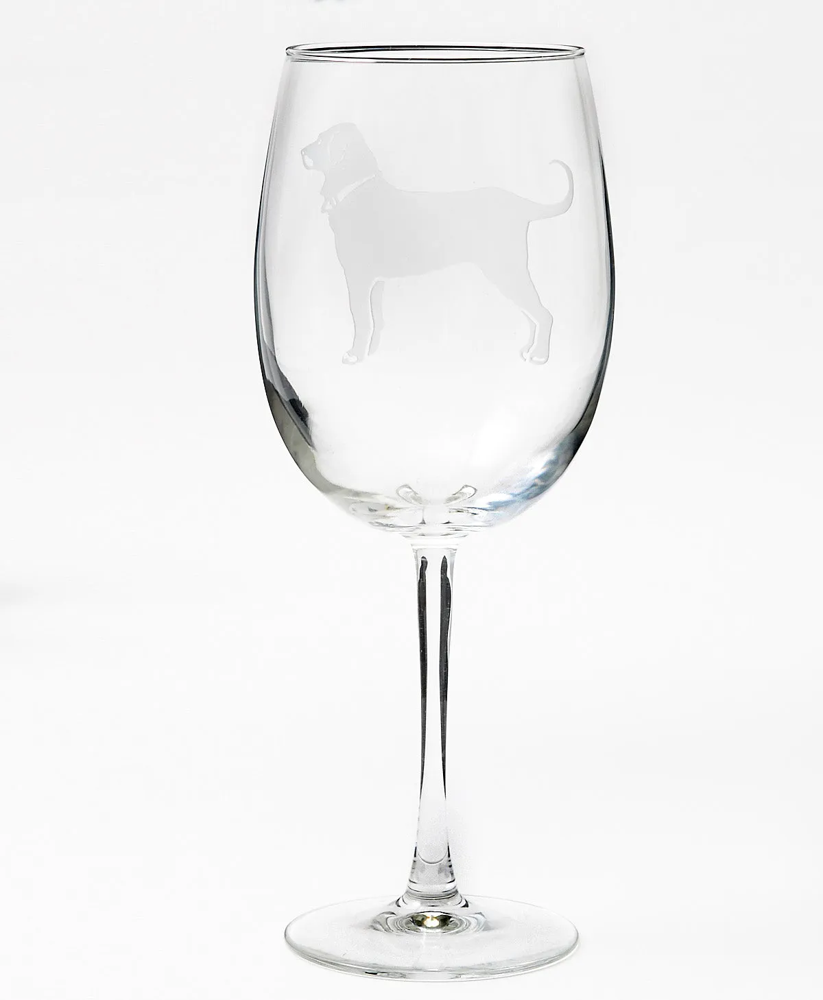 Etched Wine Glass 19 oz