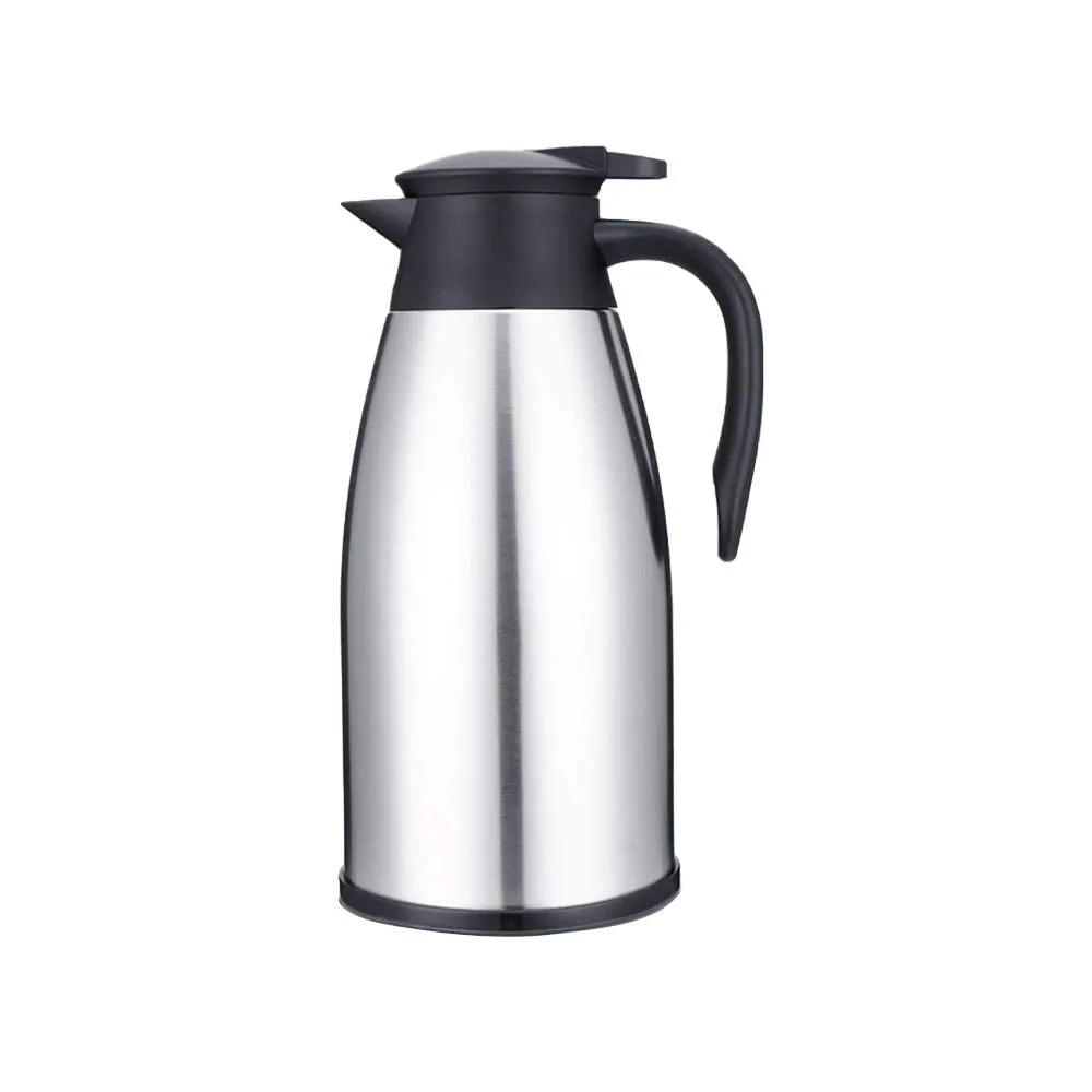 EXCLUZO Stainless Steel Insulation Bottle Double Walled Vacuum 2L Keep Heat Cold for Beverage Tea Coffee Water