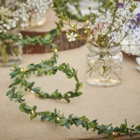 Foliage String Lights Nature-Inspired Decor