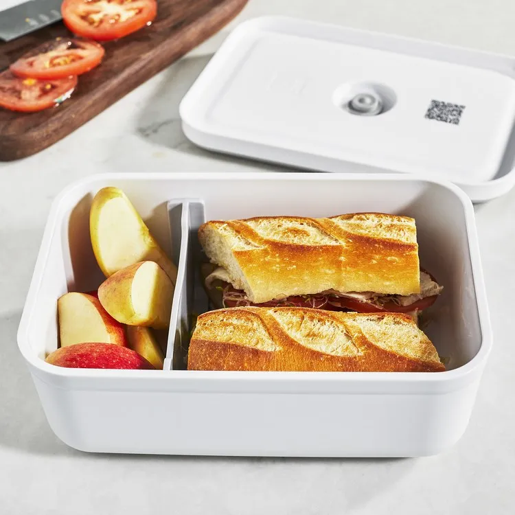 Fresh & Save Large Rectangular Plastic Vacuum Lunch Box