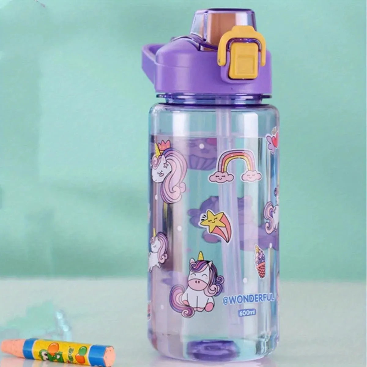 Funny  Cartoon  Theme Water Bottle.