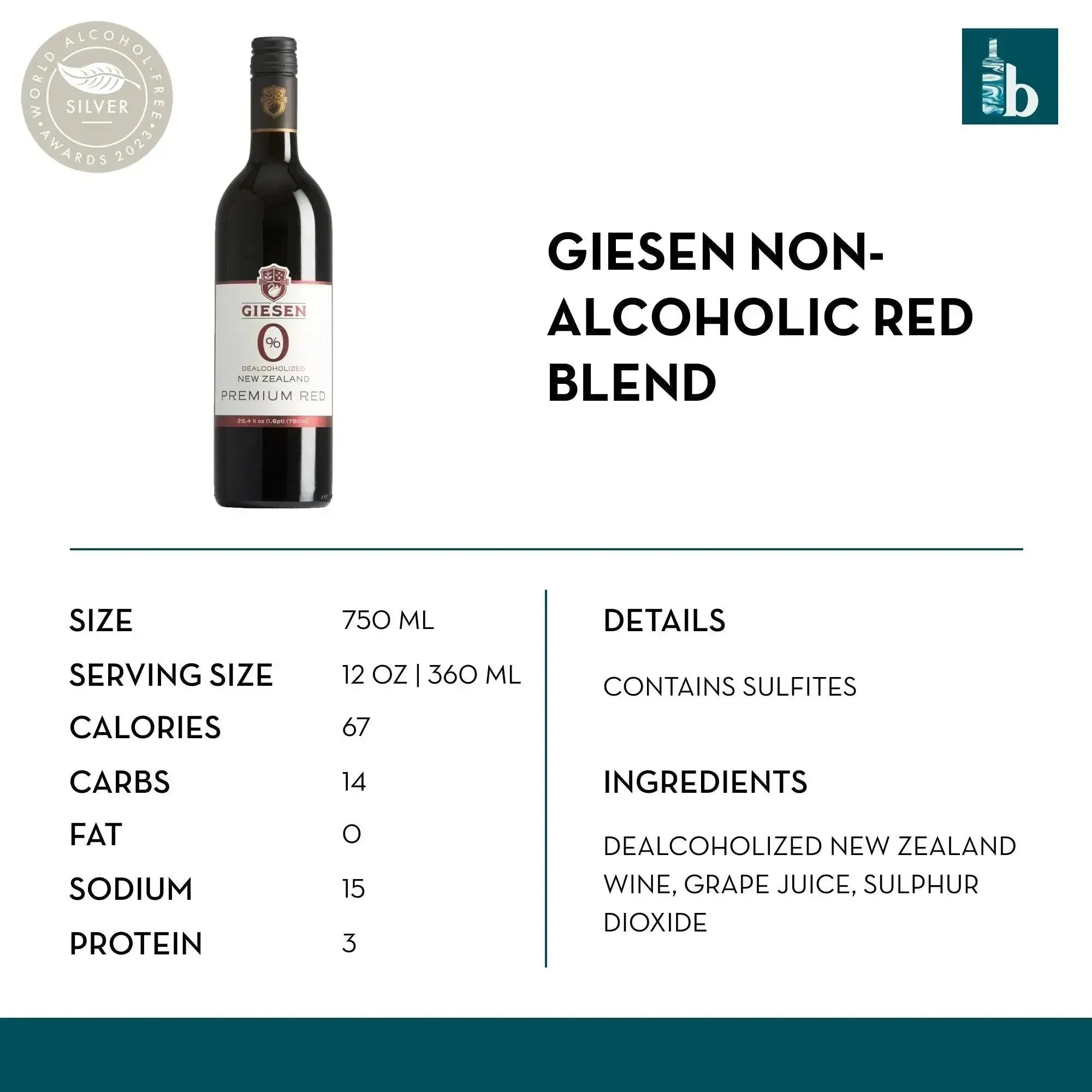 Giesen Non-Alcoholic Red Blend