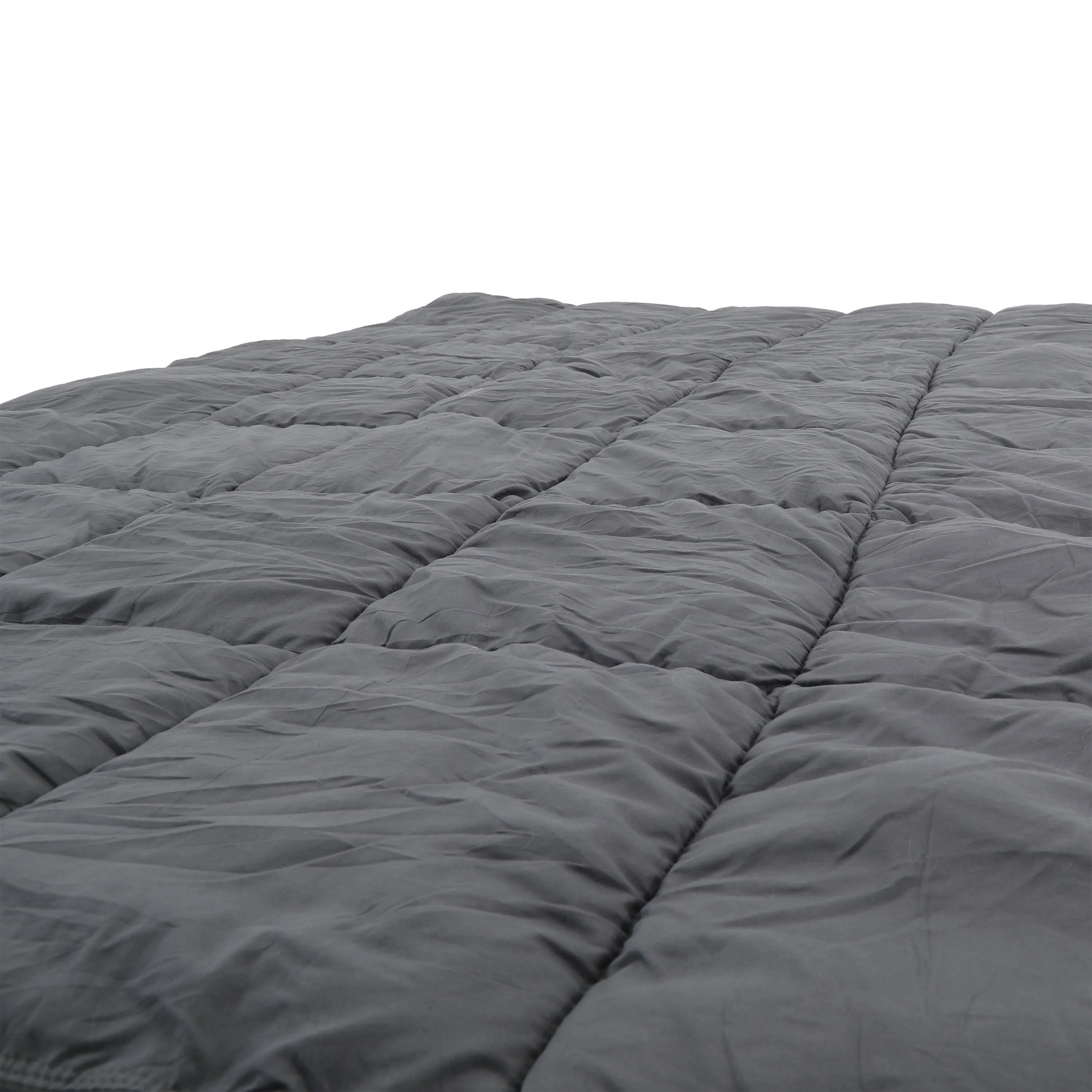 Grey Quilted Duvet