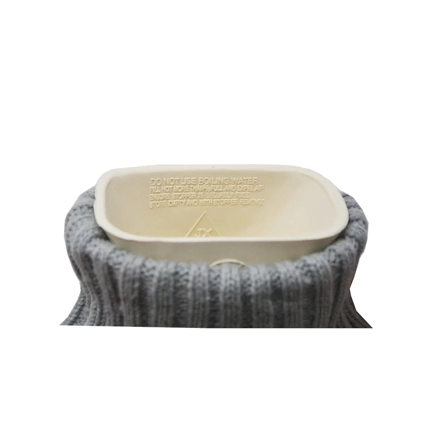 Grey Sweater Hot Water Bottle