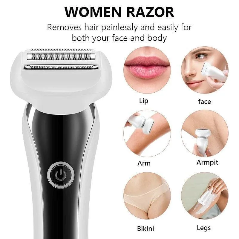 Hair Remover Lady Shaver Underarm Hair Trimmer Rechargeable Waterproof