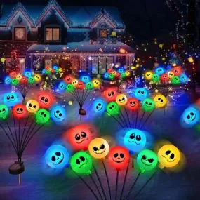 Halloween Eyeball Solar Lights Set