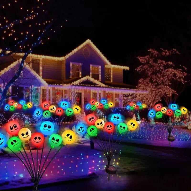 Halloween Eyeball Solar Lights Set