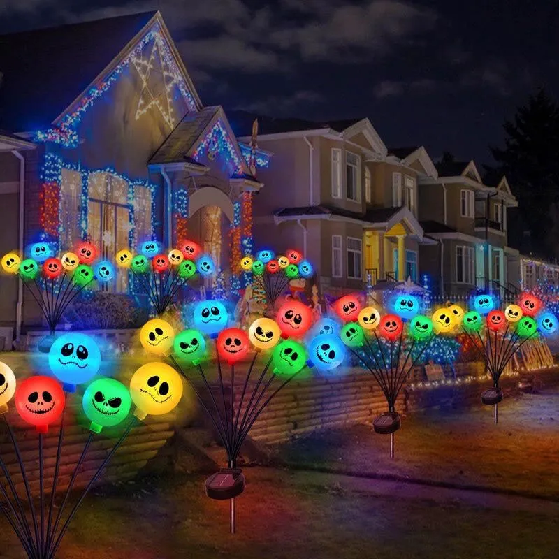 Halloween Eyeball Solar Lights Set