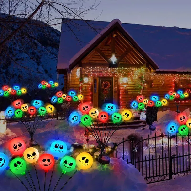 Halloween Eyeball Solar Lights Set