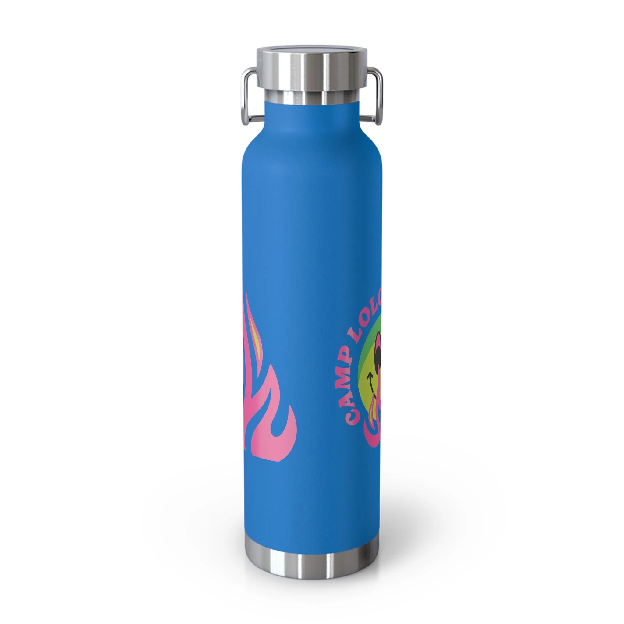 Happy Camper Copper Vacuum Insulated Bottle, 22oz