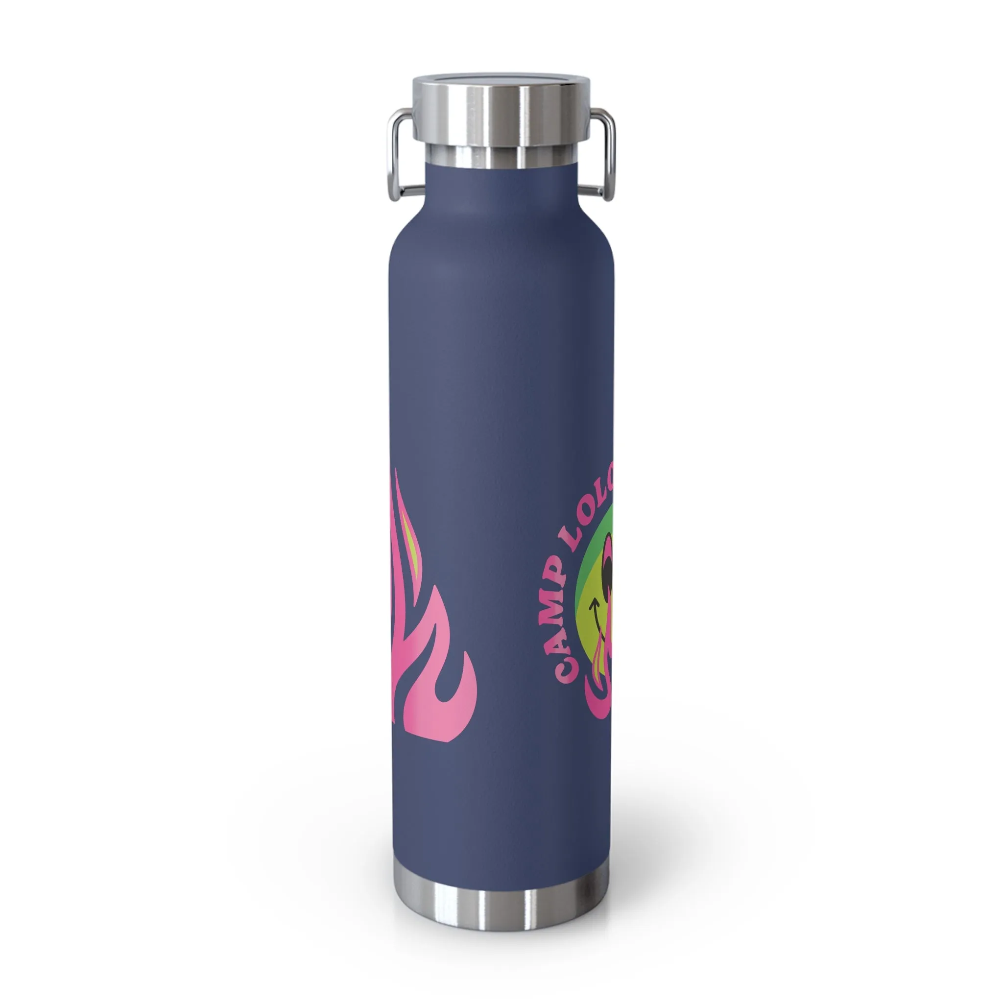 Happy Camper Copper Vacuum Insulated Bottle, 22oz